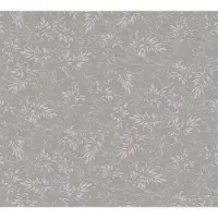 A.S. Création Vliestapete "Attractive 2 Tapete Floral" matt strukturiert Floral bläter pflanzen landhaus strukturiert Grau Hellgrau