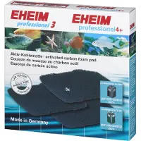 Eheim Professionel 4+ (2271/73/75 & 2371/73) Professionel5e (2274) Kohlefiltermatte 3 Stücke