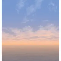 Living Walls Fototapete "Fototapete Sonnenaufgang" gemustert matt neutral glatt Himmel Wolken Horizont Tapeten Wohnzimmer Schlafzimmer Küche Blaue
