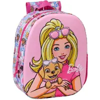 Safta Barbie 8.64l 32x43x14 Cm Rucksack Rosa Kinder Rosa One Size