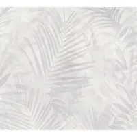A.S. Création Vliestapete "Neue Bude 2.0 Tropical Concret mit Palmenblättern" Wald botanisch floral leicht strukturiert Dschungeltapete Tapete Palmen Tapeten Wohnzimmer Schlafzimmer Küche