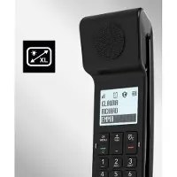 Alcatel ePure#3 Iconic DECT-Telefon Anrufer-Identifikation Schwarz