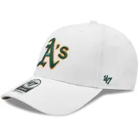 47 Brand Cap Mlb Oakland Athletics '47 Mvp B-MVP18WBV-WHA Weiß