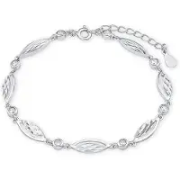Amor Armband für Damen, Sterling Silber 925, Zirkonia (synth.) amor Silber