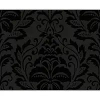 Living Walls Vliestapete "Black & White" Barock gemustert ornamental strukturiert Ornament Tapete Barock Tapeten Wohnzimmer Schlafzimmer Küche modern