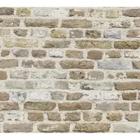 A.S. Création Vliestapete "Bricks & Stones Backstein Steinoptik" gemustert matt neutral leicht strukturiert Steintapete Backstein Tapete Tapeten Wohnzimmer Schlafzimmer Küche