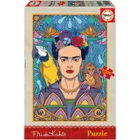 Educa Frida Kahlo Puzzle 1500 Stücke Mehrfarbig Mehrfarbig One Size