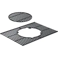 Rösle Barbecue Grillrost für VARIO+ Videro G3 Schwarz 61 x 45 cm