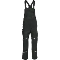 Kübler ACTIVIQ cotton+ Latzhose schwarz 56 - 3450 3421-99-56 - schwarz