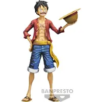 Banpresto One Piece Monkey D Luffy Grandista Nero Manga Dimensions Figur Golden Golden One Size