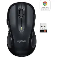 Logitech M510, rechts, Laser, RF Wireless, 1000 DPI, Schwarz