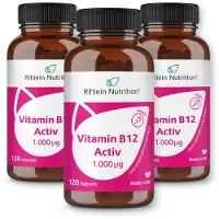 Rhein Nutrition R(h)ein Nutrition Vitamin B12 Activ 1000 µg 3x120 St Kapseln