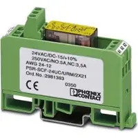 Phoenix Contact PSR-SCF Sicherheitskupplungsrelais 24V AC/DC - 2981363