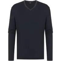 Mey V-Neck Shirt Serie Aarhus Indigo | Größe XXL