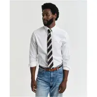 Gant für Herren. 3000300 Pinpoint Oxford Regular Fit Hemd weiß (4XL), Lässig, Baumwolle, Langarm