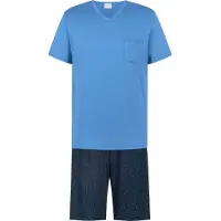 Mey Anzug kurz Serie Micro Blue Recent Blue | Größe 3XL
