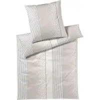 JOOP! Mako-Satin-Kissenbezug einzeln Leo Farbe cream Größe 40x80
