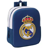 Real Madrid 3d Mini 6l 32x43x14 Cm Rucksack Blau Kinder Blau One Size