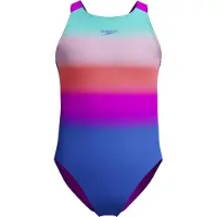 Speedo Printed Pulseback Badeanzug