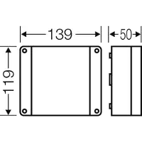 Hensel 6000042 Kabelabzweigkasten 1,5-2,5 qmm 3phasig, 4 qmm 1ph., 2x 5pol. Klemmen DP 9222 - 2 Stück