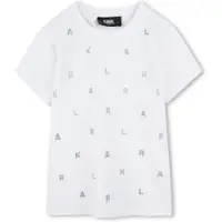 Karl Lagerfeld Kids T-Shirt Z30571 D Weiß Regular Fit
