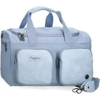 Pepe Jeans Unisex. 7143742 Jana Reisetasche 40cm blau (OSFA), Lässig, Polyester
