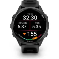 Garmin Forerunner 570 - 47 mm Sportuhr Unisex (Schwarz one size Größe) 010-02971-00