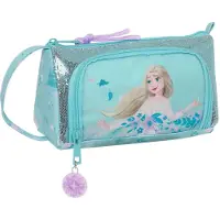 Safta Empty Drop Down Pocket Frozen Ii Hello Spring Federmäppchen Blau Mann Blau One Size