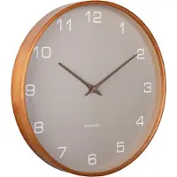 Karlsson - Wanduhr Acento - Grau - Ø40cm