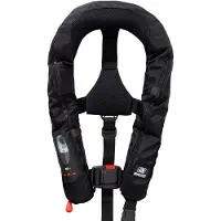 Baltic Legend 165 Auto Aufblasbare Schwimmweste Schwarz 40-120 kg Schwarz 40-120 kg