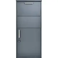 Westmann , Paketbox "Pepe", anthrazit, 50 x 39 x 114 cm