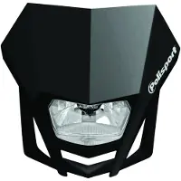 Polisport LMX Scheinwerfer SCHWARZ