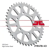 JT Sprockets 520 Jtr478.42 Hinterradritzel