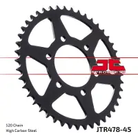 JT Sprockets 520 Jtr478.45 Steel Hinterradritzel