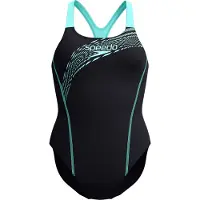 Speedo Damen Schwimmanzug Womens Medley Logo 1 Piece