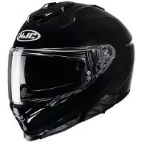 HJC i71 Solid metallic schwarz Integralhelm XL