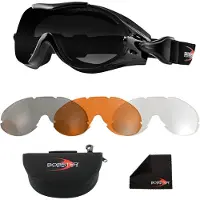Bobster Phoenix Otg With 3 Interchangeable Lenses Offroad-brille