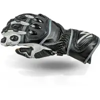 Lindstrands Glove Bergby Schwarz Weiß Handschuhe Größe 11