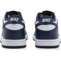 Nike Dunk Low White Midnight Navy (PS) - EU 31