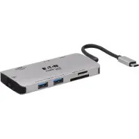Eaton USB-C Dock 4K HDMI USB 3.2 Gen 1 USB-A Hub GbE Memory Card 100W PD Charging