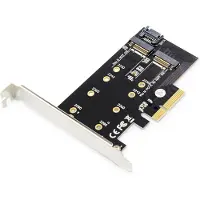 Digitus M.2 NGFF/NVMe SSD PCI Express 3.0 (x4) Add-On Karte