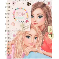 TOPModel Tagebuch mit Herz-Schloss & Armband