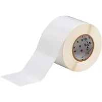 Brady THT-76-483-1, Polyester, Weiss, 101.60 x 76.20 mm, extrem stark haftend (1000 E.)