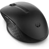 HP 435 Wireless-Maus für mehrere Geräte, Beidhändig, RF Wireless + Bluetooth, 4000 DPI, Schwarz