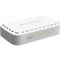 Netgear GS605, Unmanaged, L2, Gigabit Ethernet (10/100/1000), Vollduplex