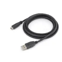Equip USB 2.0 Typ C auf Typ A Kabel, M/M, 3.0 m, 3 m, USB A, USB C, USB 2.0, 0,48 Gbit/s, Schwarz