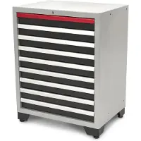 HBM 9 Schubladen Deluxe Profi-Werkzeugschrank für Werkstattausrüstung