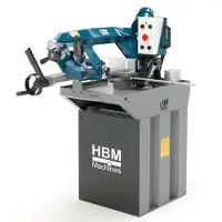 HBM 210 Profi Metallbandsäge mit variabler Geschwindigkeit - 230 Volt