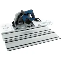 HBM 190 mm Professional 1400 Watt Tauchsäge mit 2 x 700 mm Führungsschiene