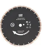 HBM 350 mm Sägeblatt für Profi 350 mm Wandsäge / Betonsäge - wassergekühlt - 2600W